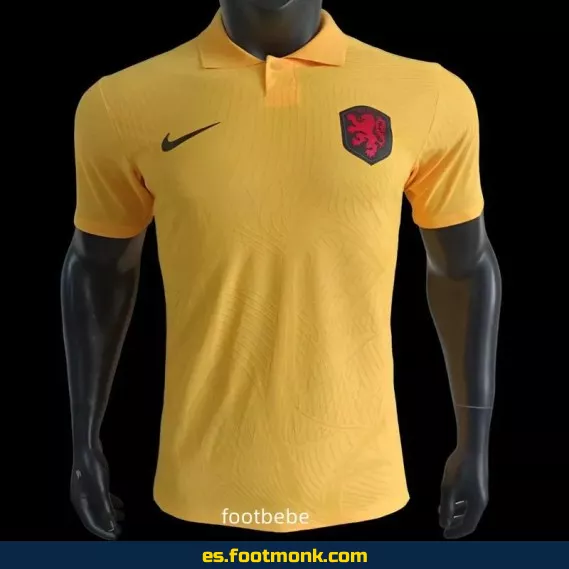 Camiseta Oficial de los Países Bajos 2025 - Edición Especial Polo Amarillo