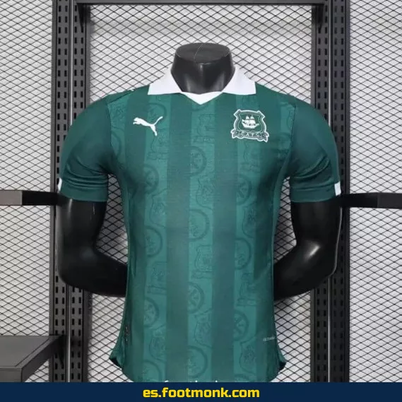 Camiseta Oficial Plymouth Argyle Local 2025-2026 - Edición Temporada - Envío a Domicilio