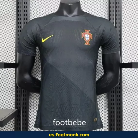 Camiseta Portugal 2023-2024 Edición Especial Negra – Equipación Oficial