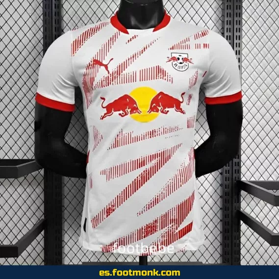 Camiseta Oficial RB Leipzig Local 2024-2025 Blanca – Nueva Temporada