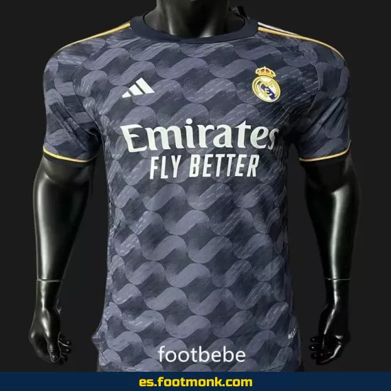 Camiseta Oficial Real Madrid 2023-2024 Segunda Equipación - Tercera Edición