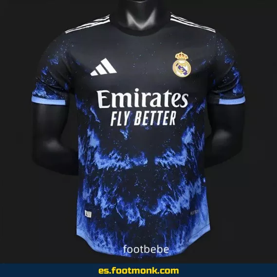 Camiseta Oficial Real Madrid 2024-2025 Edición Océano - Tercer Equipación
