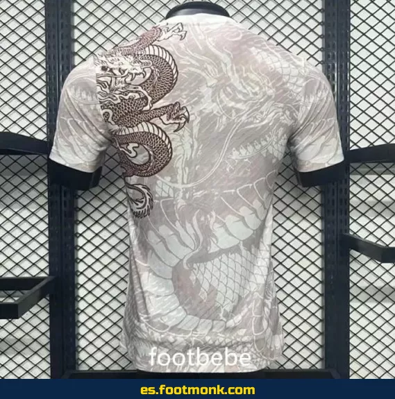 Camiseta Oficial Real Madrid 2024 Edición Dragón Marrón – Tercer Equipación