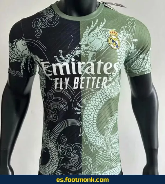 Camiseta Oficial Real Madrid 2025-2026 Edición Dragón V – Tercera Equipación