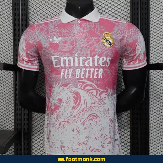 Camiseta Oficial Real Madrid 2025-2026 Dragon Rose – Edición Especial | Envío a Domicilio