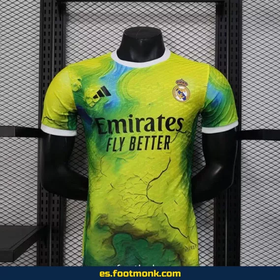 Camiseta Oficial Real Madrid 2025-2026 Edición Especial Amarilla – Tercer Equipación