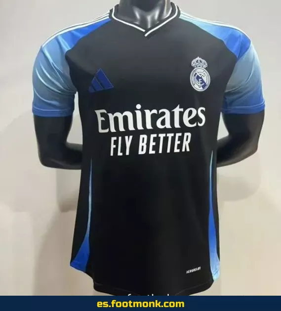 Camiseta Real Madrid 2025-2026 Edición Especial Negra – Oficial y Exclusiva