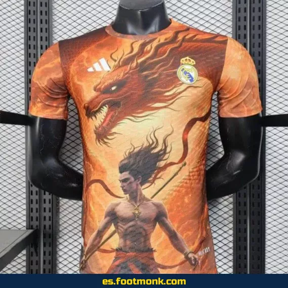 Camiseta Oficial Real Madrid 2025-2026 Edición Especial Nezha Dragón – Compra Online