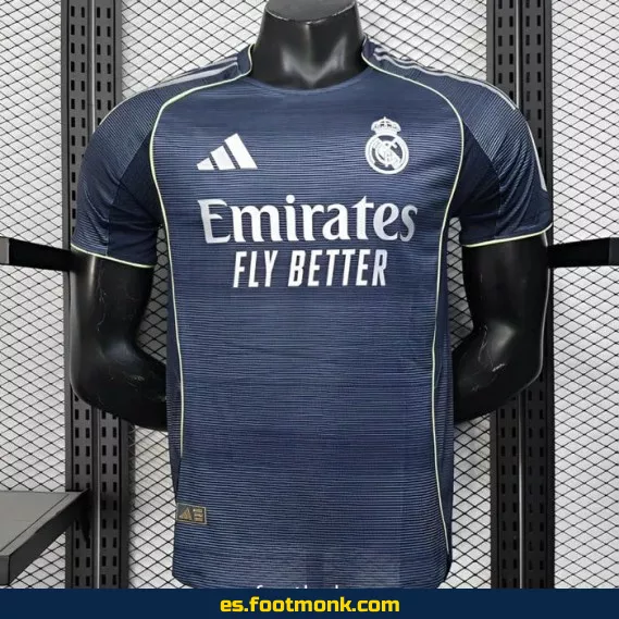 Camiseta Oficial Real Madrid 2025-2026 Tercera Equipación - Edición Exterior