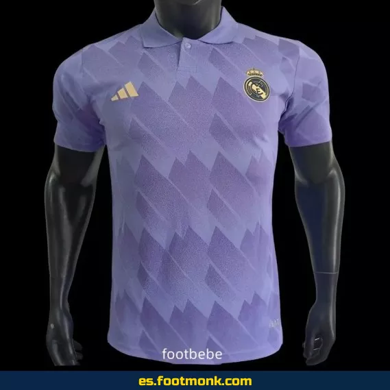 Camiseta Oficial Real Madrid 2025 Polo Violeta – Edición Especial