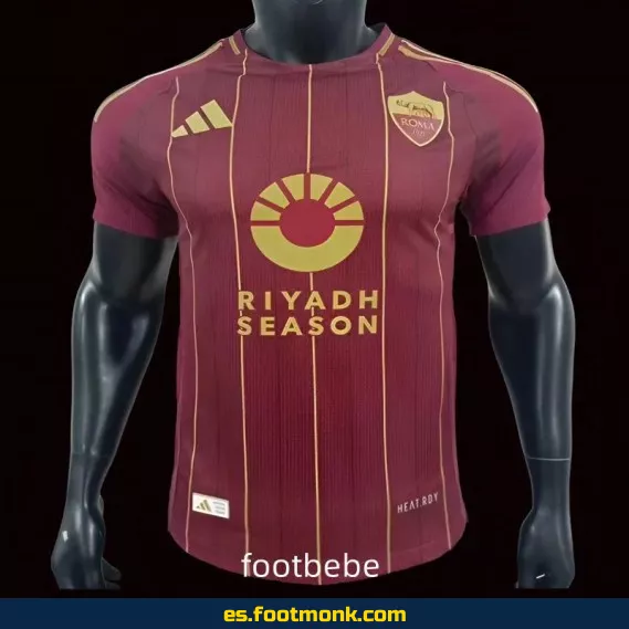 Camiseta Oficial AS Roma Local 2024-2025 - Edición Match - Envío a Domicilio