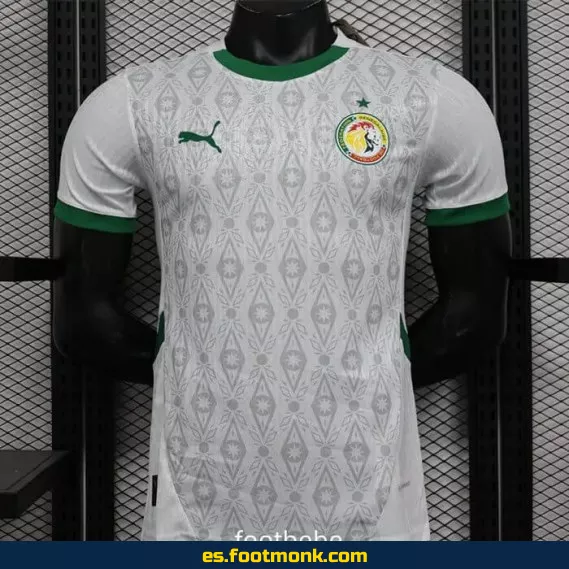 Camiseta Oficial de Fútbol Senegal 2024-2025 Blanca – Edición Especial