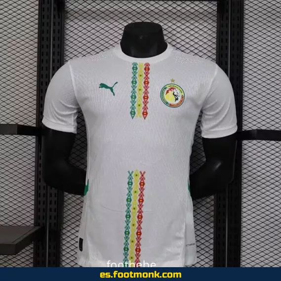 Camiseta Oficial Senegal 2024-2025 Local Blanca – Edición Especial