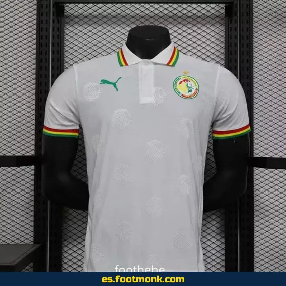 Camiseta Oficial de Fútbol Senegal 2024-2025 Edición Especial Blanca – Réplica