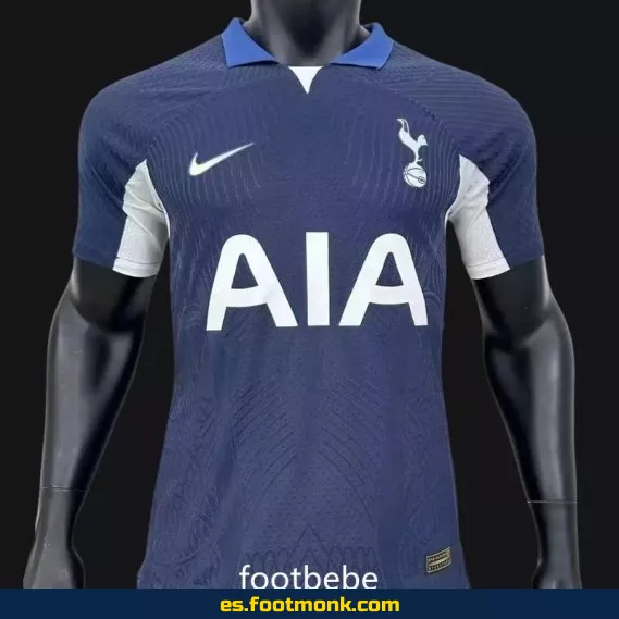Camiseta Oficial Tottenham 2023-2024 Visitante Azul – Edición Nueva Temporada
