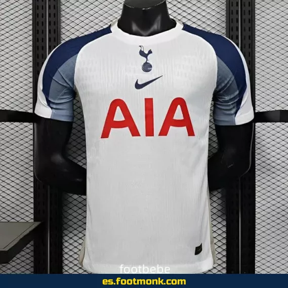 Camiseta Oficial Tottenham 2025-2026 Blanca – Edición Match