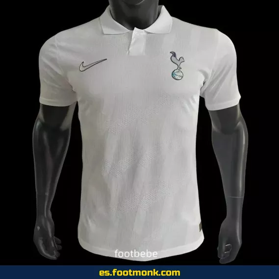 Camiseta Oficial Tottenham 2025 Polo Blanco – Edición Match