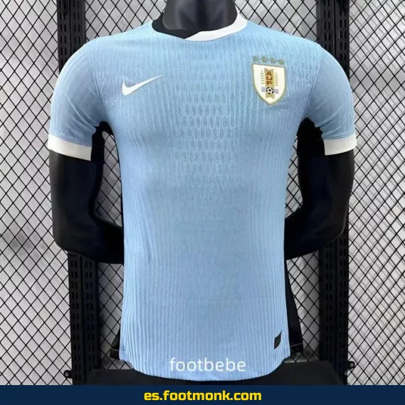 Camiseta Oficial Uruguay Local 2024-2025 - Azul - Edición Actual