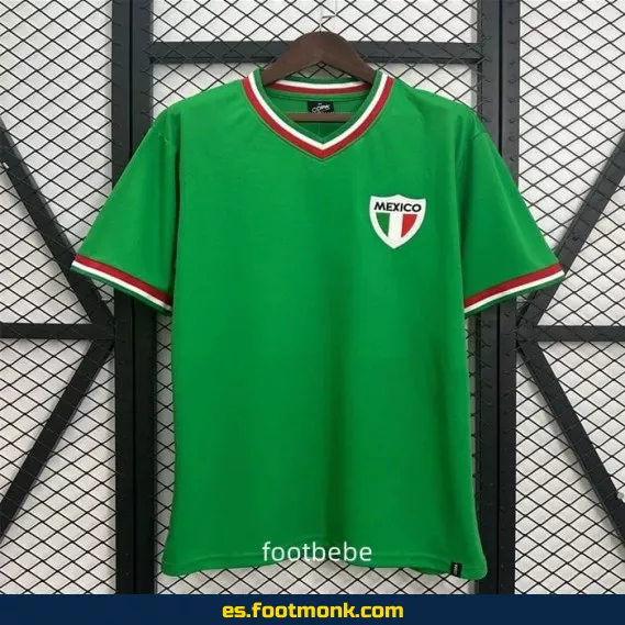 Camiseta Retro México 1970 Local - Edición Especial - Réplica Oficial