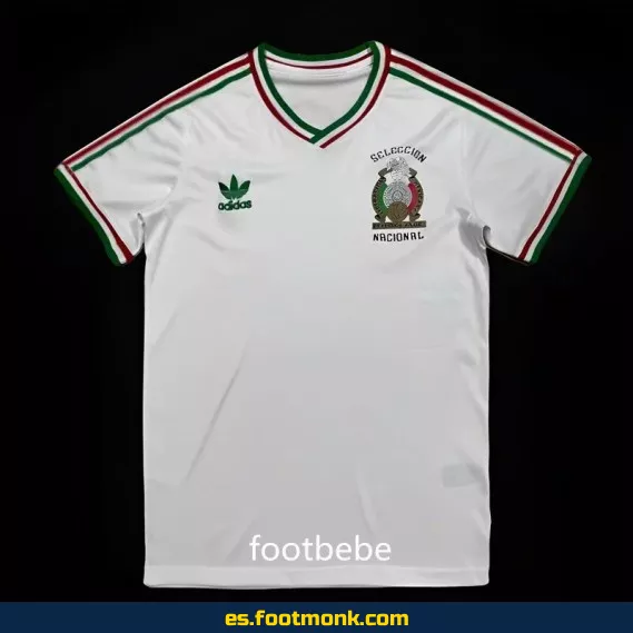 Camiseta México 2023-2024 Adicolor Blanca – Edición Oficial