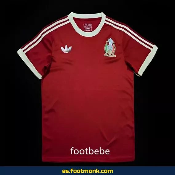 Camiseta México 2023-2024 Adicolor Roja – Edición Oficial – Futbol Selección