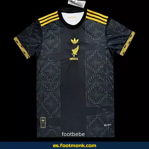 Camiseta México 2025-2026 Negra - Edición Oficial