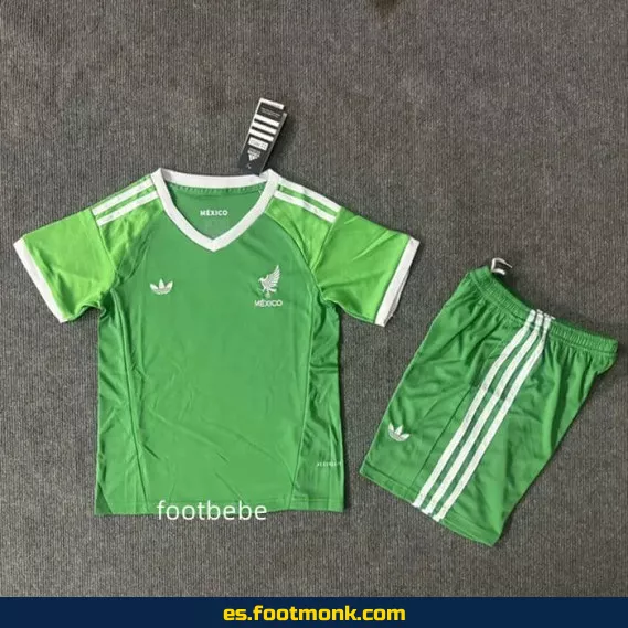 Camiseta de Portero de México Infantil 2025-2026 Verde – Edición Especial