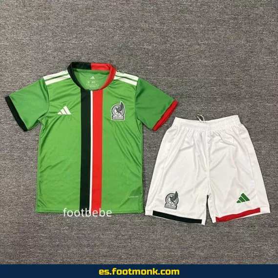 Camiseta de México Infantil 2025-2026 Verde – Edición Oficial