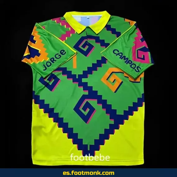 Camiseta de Portero México Vintage 1995 - Edición Retro - Fútbol Clásico