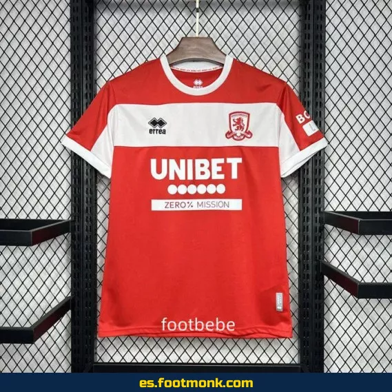 Camiseta Oficial Middlesbrough 2024-2025 Local - Compra Online