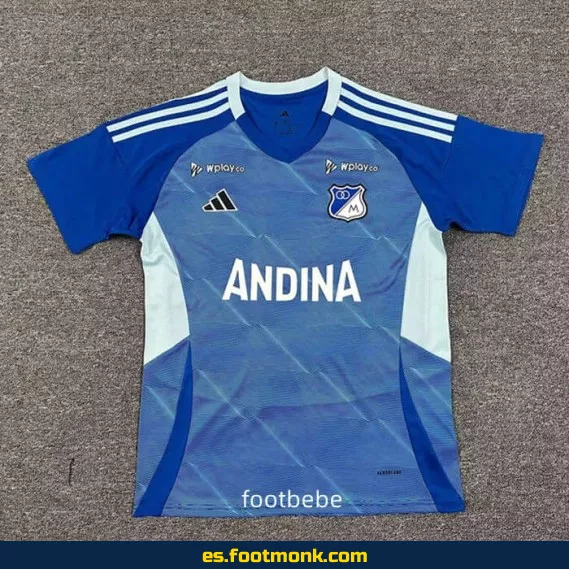 Camiseta Oficial Millonarios 2025-2026 - Domicilio, Edición Especial, Calidad Premium