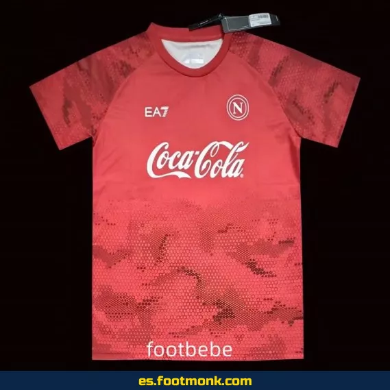 Camiseta de Entrenamiento SSC Napoli 2024-2025 Roja – Edición Oficial