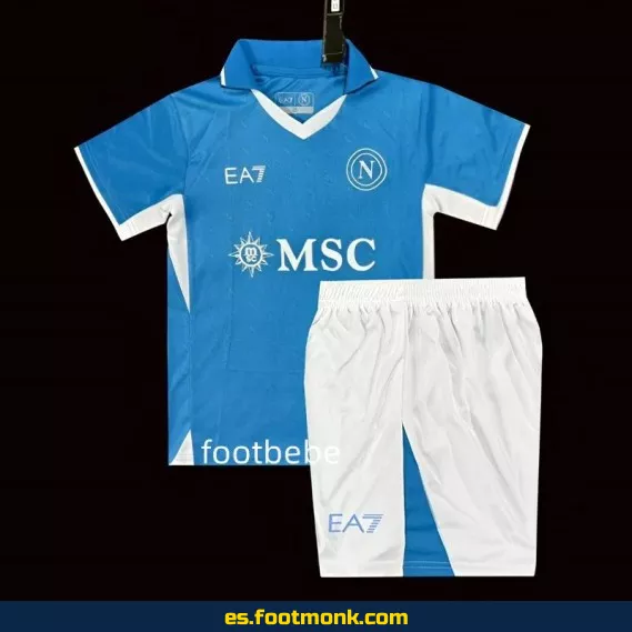 Camiseta Napoli Niños 2024-2025 Local Azul – Edición Oficial