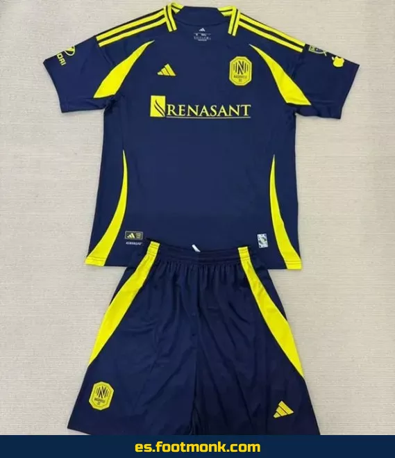 Camiseta Oficial Nashville SC Niños 2025-2026 - Tercera Equipación - Envío Rápido
