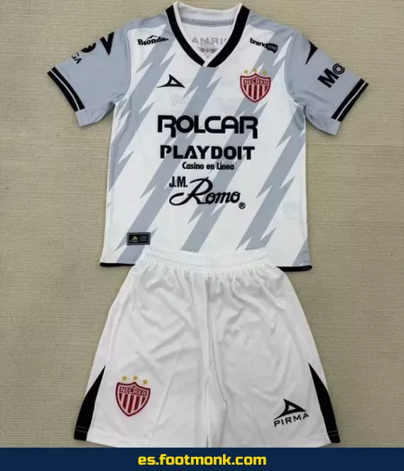 Camiseta Oficial Necaxa Niños 2025 - Tercera Equipación | Fútbol Infantil