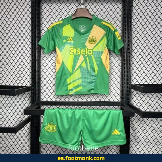 Camiseta Oficial Newcastle United Niños 2024-2025 Verde – Edición Nueva Temporada