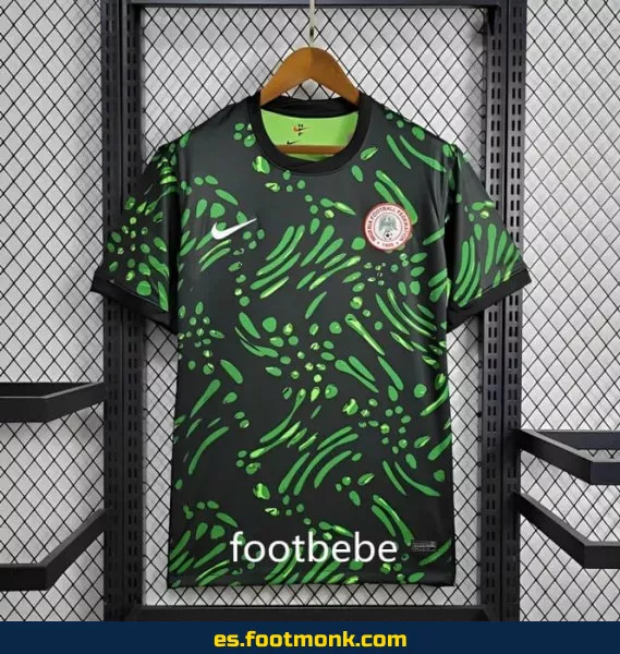 Camiseta Nigeria 2024 Negra y Verde - Edición Especial
