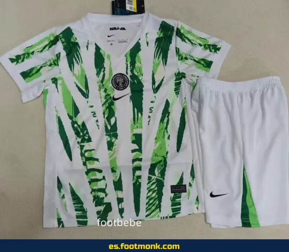 Camiseta de Fútbol Nigeria Infantil 2025-2026 Local – Edición Oficial para Niños