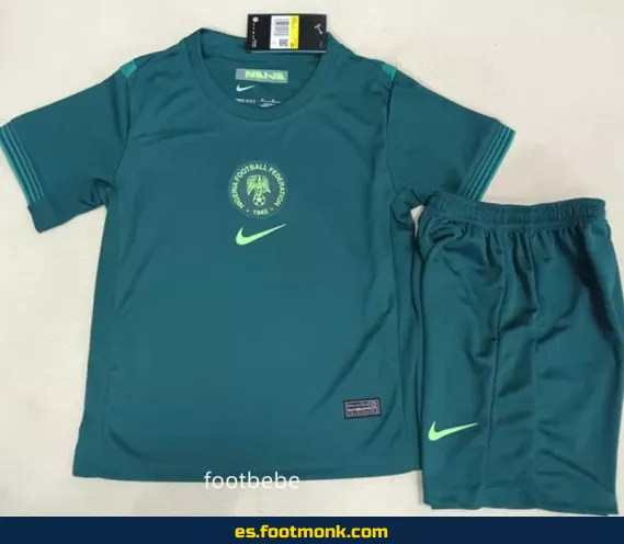 Camiseta Nigeria Niños 2025-2026 Exterior – Edición Oficial