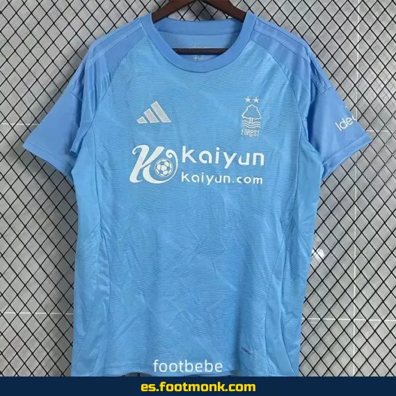 Camiseta Nottingham Forest 2024-2025 Tercera Equipación Azul – Edición Oficial