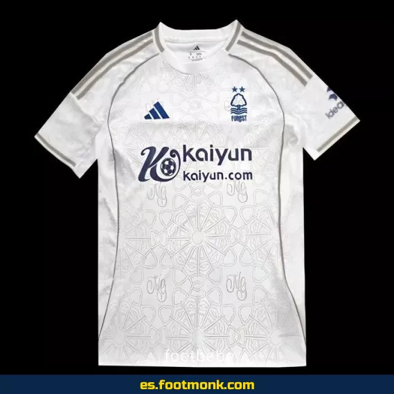 Camiseta Nottingham Forest 2025-2026 Blanca - Oficial - Edición Limitada