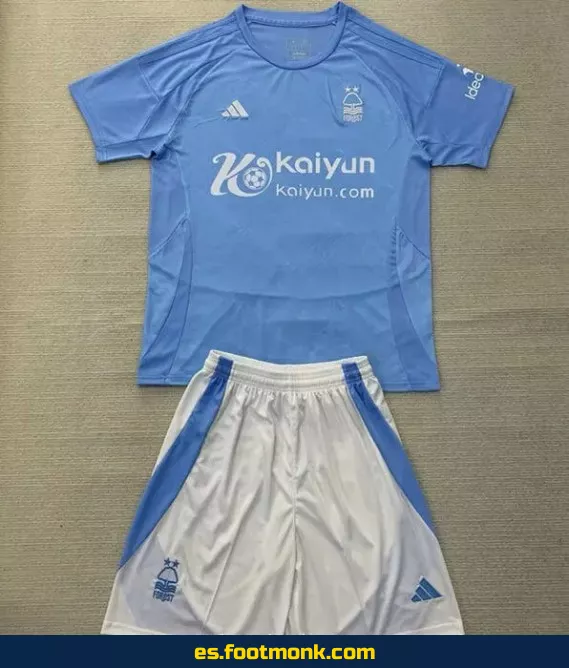 Camiseta Third Nottingham Forest Niños 2024-2025 – Azul – Edición Oficial