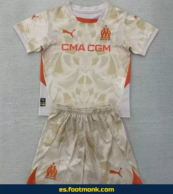 Camiseta de Portero Olympique de Marseille Niños 2024-2025 – Edición Oficial