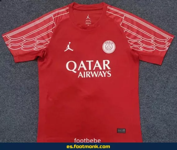 Camiseta PSG Jordan 2025 Edición Especial - Roja | Oficial | Envío a Domicilio
