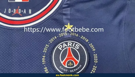 Camiseta PSG Jordan con estrella de 10° campeón de Francia - Edición Especial Domicilio - Tienda Oficial