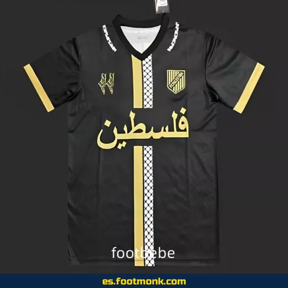 Camiseta Palestina 2024-2025 Negra - Edición Especial - Envío a Domicilio
