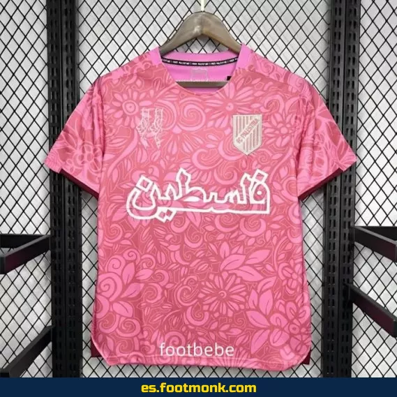 Camiseta Palestina 2024-2025 Rosa – Edición Especial – Fútbol