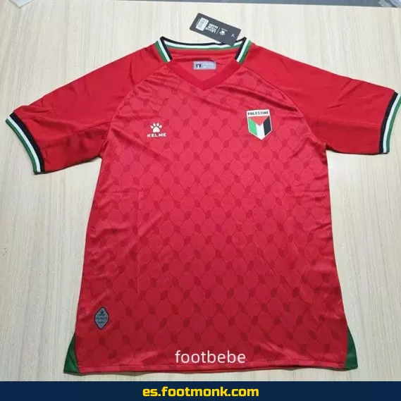 Camiseta Palestina 2024-2025 Roja – Edición Especial – Fútbol