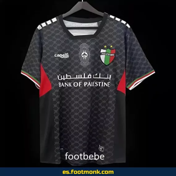 Camiseta Palestino 2024-2025 Tercera Equipación Negra – Edición Oficial