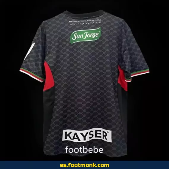 Camiseta Palestino 2024-2025 Tercera Equipación Negra – Edición Oficial
